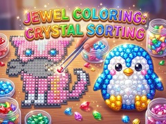 Žaidimas Jewel Coloring: Crystal Sorting