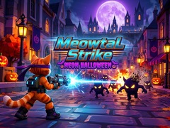 Žaidimas Meowtal Strike Neon Halloween