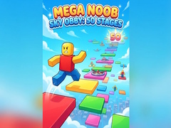 Žaidimas Mega Noob Sky Obby: 50 Stages
