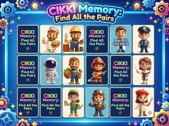 Žaidimas Cikki Memory: Find All the Pairs