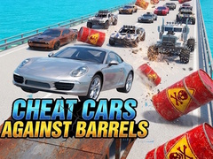 Žaidimas Cheat cars against barrels