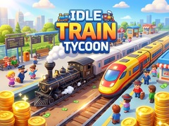 Žaidimas Idle Train Empire Tycoon