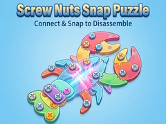 Žaidimas Screw Nuts Snap Puzzle