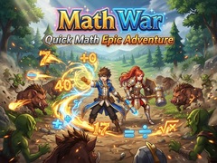 Žaidimas Math War: Quick Math Epic Adventure