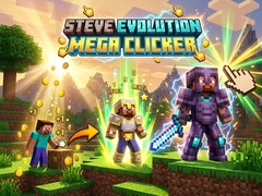 Žaidimas Steve Evolution Mega Clicker