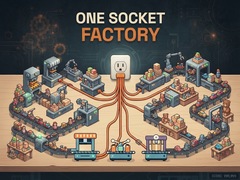 Žaidimas One Socket Factory