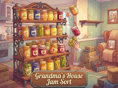 Žaidimas Grandma's House Jam Sort