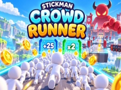 Žaidimas Stickman Crowd Runner 3D