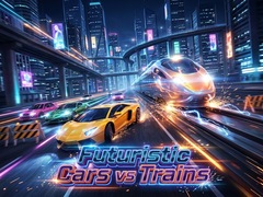 Žaidimas Futuristic Cars vs Trains