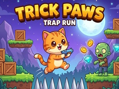 Žaidimas Trick Paws Trap Run
