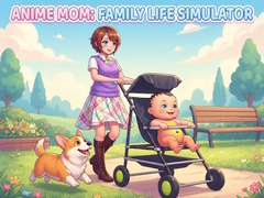 Žaidimas Anime Mom: Family Life Simulator