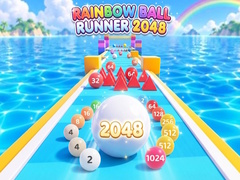 Žaidimas Rainbow Ball Runner 2048