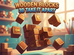 Žaidimas Wooden Blocks 3D Take It Apart