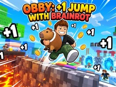 Žaidimas Obby: +1 Jump with Brainrot