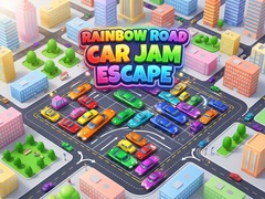 Žaidimas Rainbow Road Car Jam Escape
