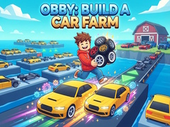 Žaidimas Obby: Build a Car Farm
