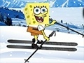Žaidimas Sponge Bob skiing