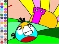 Žaidimas Colorear Angry Birds