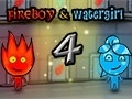 Žaidimas Fireboy and Watergirl 4: Crystal Temple