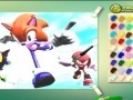 Žaidimas Sonic Coloring