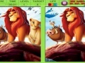 Žaidimas Lion King Spot The Difference