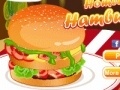 Žaidimas Perfect homemade hamburger