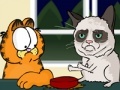 Žaidimas Garfield Meets Grumpy Cat