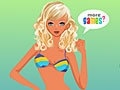 Žaidimas Dress - Blonde on the beach