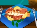 Žaidimas Grilled fish with lemon