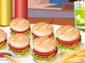 Žaidimas Cute little mini burgers
