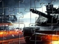 Žaidimas Tanks in Action Jigsaw