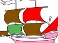 Žaidimas Amazing Ship coloring