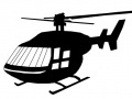 Žaidimas Easy helicopter coloring