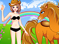Žaidimas Cool Girl And Horse