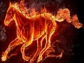 Žaidimas Flame horse puzzle