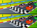 Žaidimas Racing Cartoon Differences