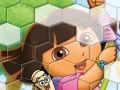 Žaidimas Puzzle Fun Dora With Boots