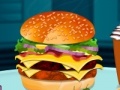 Žaidimas Double Cheese Burger Decoration
