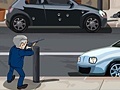 Žaidimas Bush defends the Queen of England