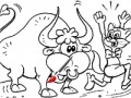 Žaidimas Coloring: Pick Leopold bull