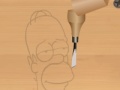 Žaidimas Wood carving Simpson