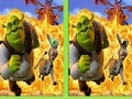 Žaidimas Shrek: Spot The Difference