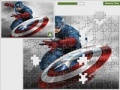Žaidimas Captain America: jigsaw