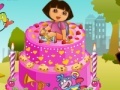 Žaidimas Dora Birthday: Cake Decor