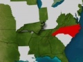Žaidimas USA Map Test