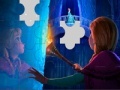 Žaidimas Anna y Elsa en el Hielo Puzzle