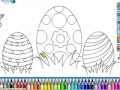 Žaidimas Easter Eggs Coloring