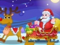 Žaidimas Happy Santa Claus and Reindeer