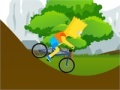 Žaidimas Bart Simpson Bicycle Game