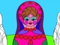 Žaidimas Russian Dolls: Coloring Game